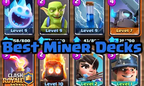 miner clash royale|Best Miner decks in Clash Royale .